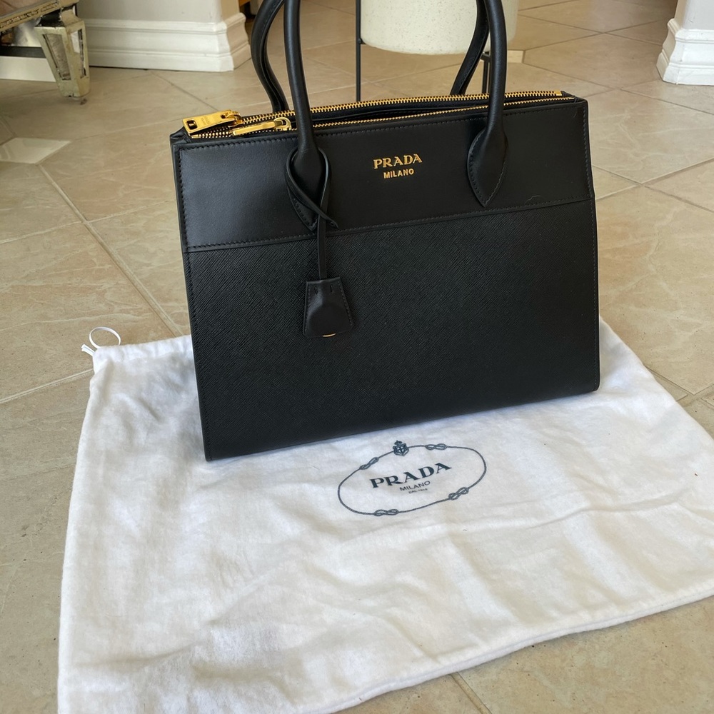 Prada Paradigm Saffiano and City Calf Tote NWOT - Picture 10 of 12